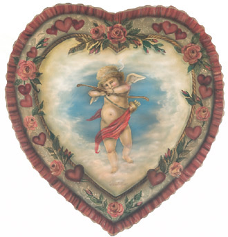 Valentine Heart - Boardwalk Originals Romantic Valentine's Day Decoration & Display