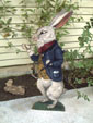 Rabbit With Watch - Boardwalk Originals Rabbit Decoration & Display